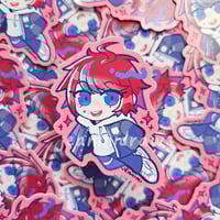 Image 2 of the hundred line last defense academy ✨ waterproof vinyl stickers