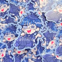 Image 6 of the hundred line last defense academy ✨ waterproof vinyl stickers