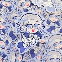 Image 3 of the hundred line last defense academy ✨ waterproof vinyl stickers