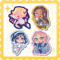 Image 1 of alien stage ✨ waterproof vinyl stickers