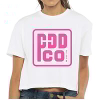 Image 2 of "Pink" Collection Company Swag Women's Cropped Tee