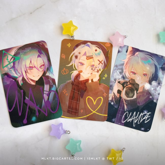 NIJIEN ✧ Claude Spot UV Photocards