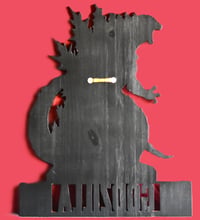 Image 3 of Godzilla 3D Hand Crafted Wooden Wall Hanging Artwork