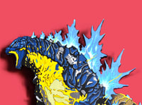 Image 8 of Godzilla 3D Hand Crafted Wooden Wall Hanging Artwork