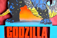 Image 10 of Godzilla 3D Hand Crafted Wooden Wall Hanging Artwork