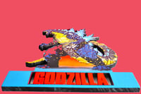 Image 11 of Godzilla 3D Hand Crafted Wooden Wall Hanging Artwork