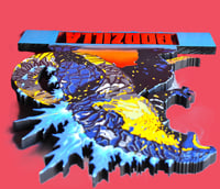 Image 12 of Godzilla 3D Hand Crafted Wooden Wall Hanging Artwork