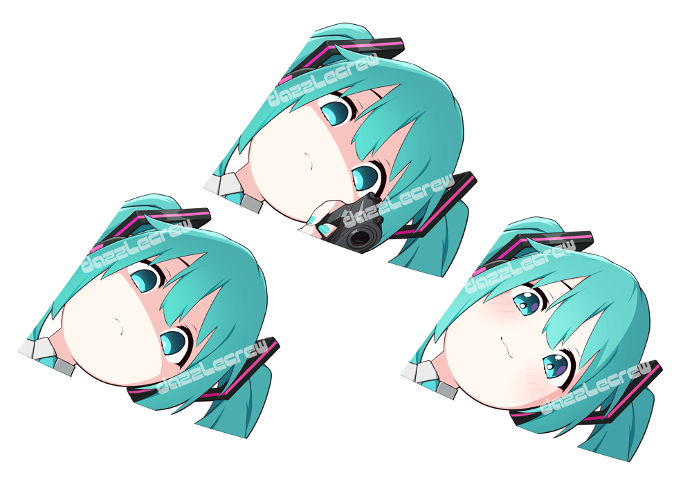 Image of (Pre-order) Miku Peekers (Pick 1 or all 3!)