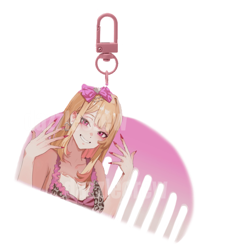 Image of (Pre-order) Marin Kitagawa comb shape keychain