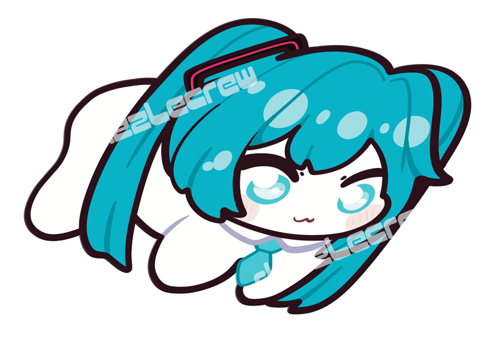 Image of (Pre-order) Miku doro sticker