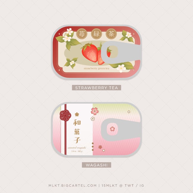 Trinket Tin Storage Case