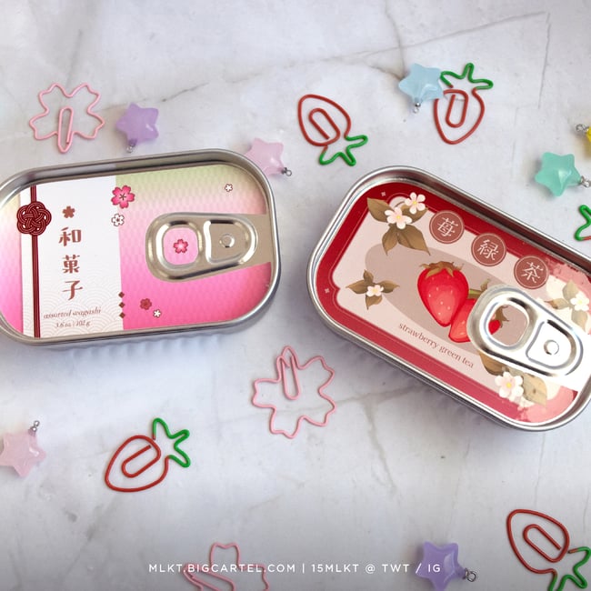 Trinket Tin Storage Case