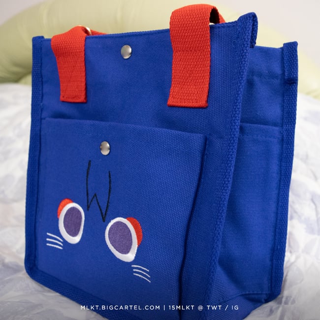 GENSHIN ✧ Scarameow Mini Canvas Tote Bag