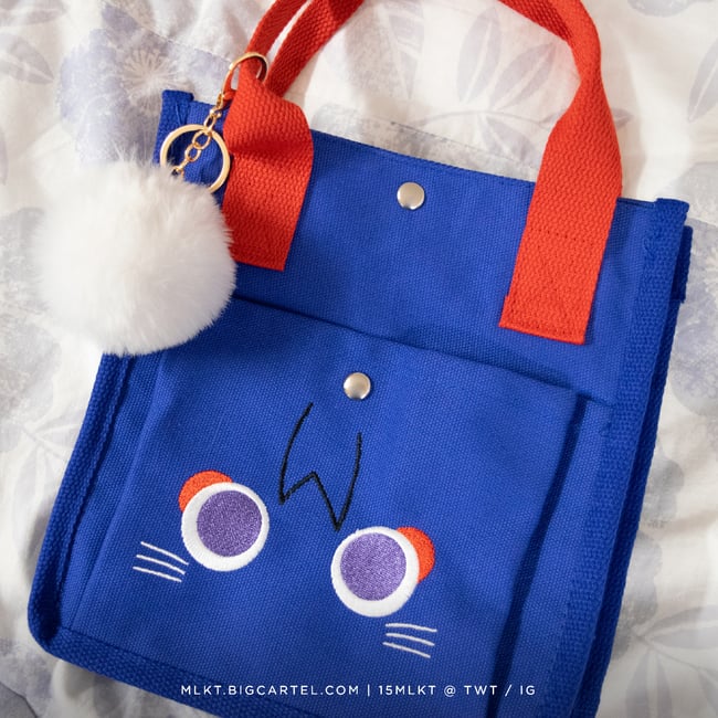 GENSHIN ✧ Scarameow Mini Canvas Tote Bag