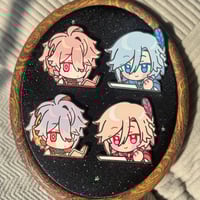 Image 1 of Haikaveh Choco Emote Pins ✦ IN HAND