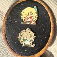 Image 2 of Haikaveh Choco Emote Pins ✦ IN HAND