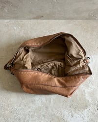 Image 8 of AGED TAN LEATHER BAG