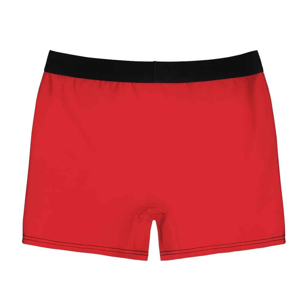 Image of Red 'Envious Stylez' Men's Boxer Briefs — Rare, Bold & Unforgettable AOP