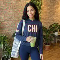 Image 7 of GSH CHI - Hooded Long-Sleeve Tee