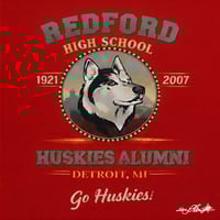Image 3 of Redford Huskies High School Tee