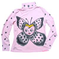 Image 1 of Baby Butterfly turtle neck