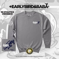 Image 2 of EB '85 ATHLETICS Crewneck By +Earlybird Baba-