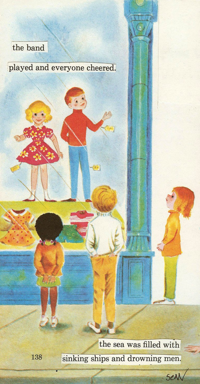 children’s encyclopedia Collage Art ZINE Image 4