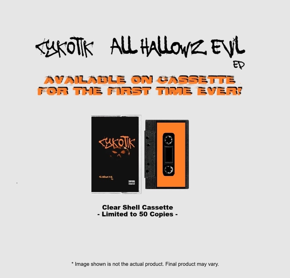 Image of cYkoTIk - All Hallowz Evil (EP) - Cassette Tape [Limited Edition]
