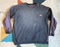 Image 1 of Kapital Kountry two tone skeleton crewneck sweater (fits M/L)