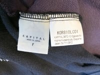 Image 8 of Kapital Kountry two tone skeleton crewneck sweater (fits M/L)