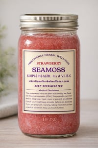 Strawberry Seamoss - 16oz