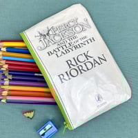 Image 7 of Percy Jackson and the Lightning Thief, Rick Riordan Book Page Pencil Case