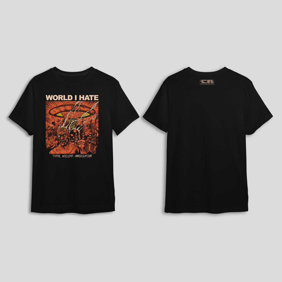 T-shirt Homme Converse – Resuscitation Of Evilness, 100% Coton Noir, Tailles S à 5XL