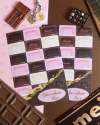 Image 2 of Chocolate bar sticker sheet