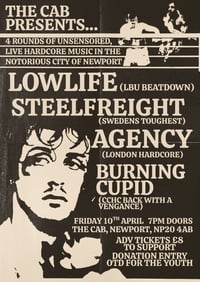 *POSTPONED* LOWLIFE @ THE CAB, NEWPORT 10.04.26