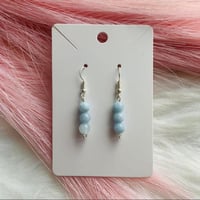 Aquamarine Gemstone Earrings