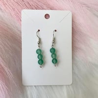 Malaysian Jade Gemstone Earrings 