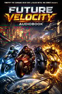 Timothy The Cannabis Bear Ghee & Black Metal Ink Comic’s Presents FUTURE VELOCITY  Audio Book