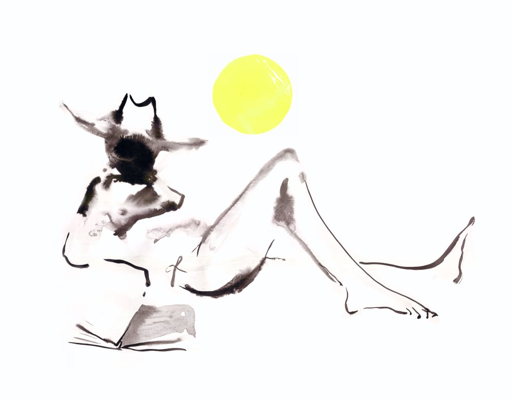 Image of Zen Ink Painting 