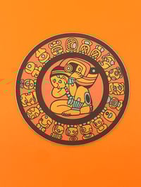 Image 2 of Mayan Calendar, Large 3" water bottle, laptop, bumper sticker