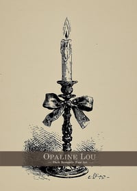 Image 3 of Lamina victoriana · Vela con lazo