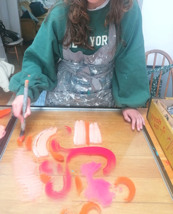 Image of Abstract Monoprinting Workshop