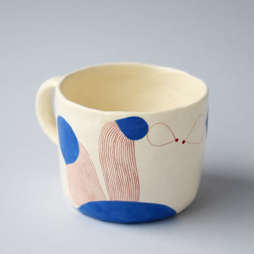 Image of Blue Plant Cup