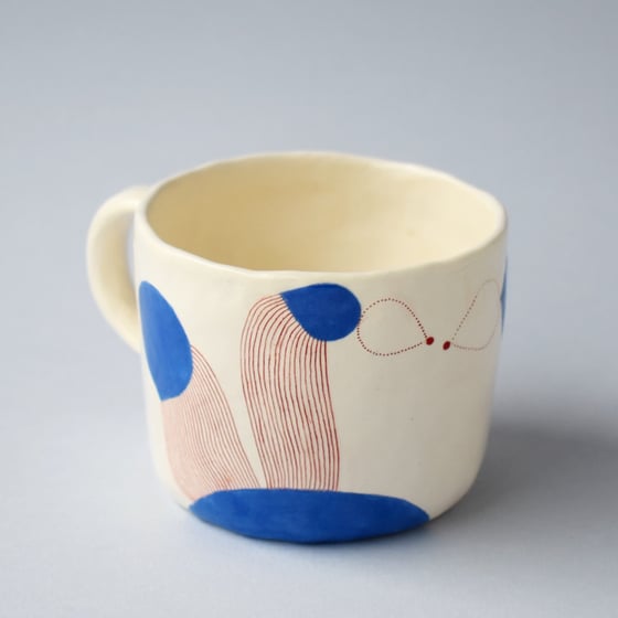 Image of Blue Plant Cup