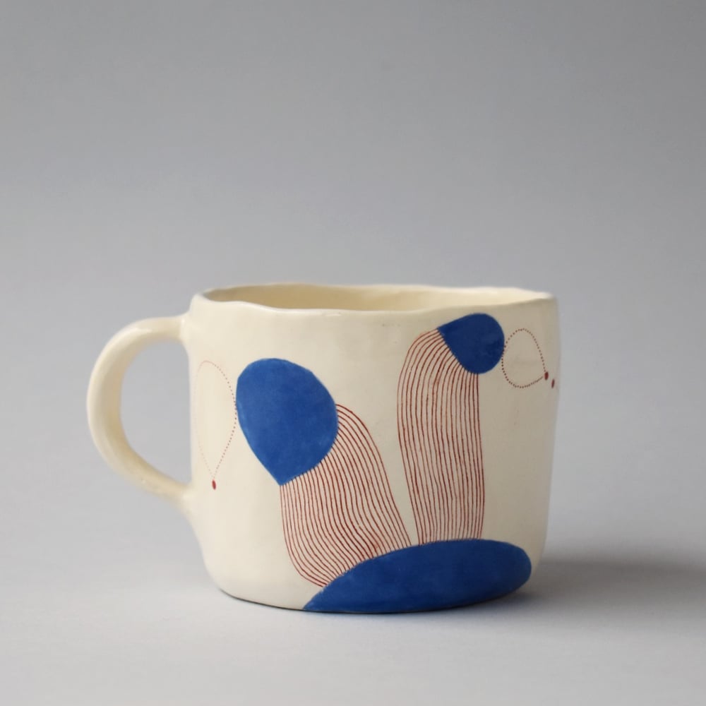 Image of Blue Plant Cup