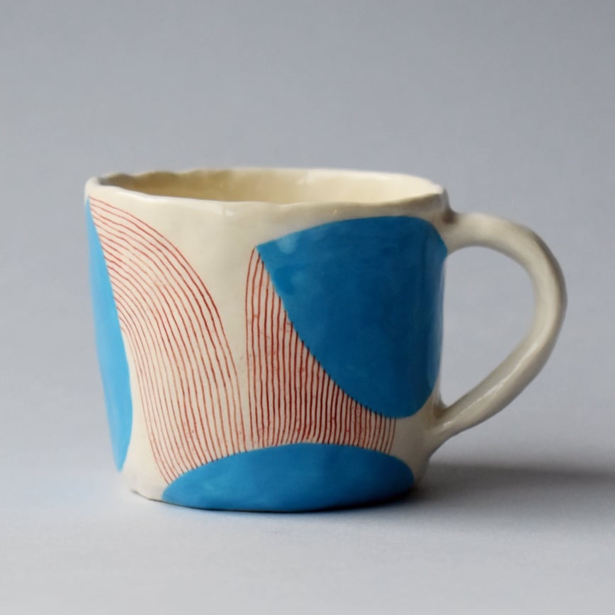 Image of Blue Plant Double Espresso Cup