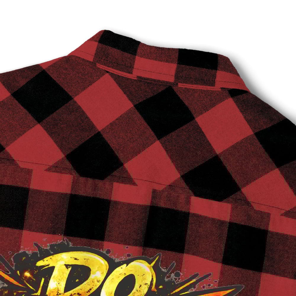 Image of Do You Need That? Plaid Flannel Shirt — Graphic Lumberjack Shirt