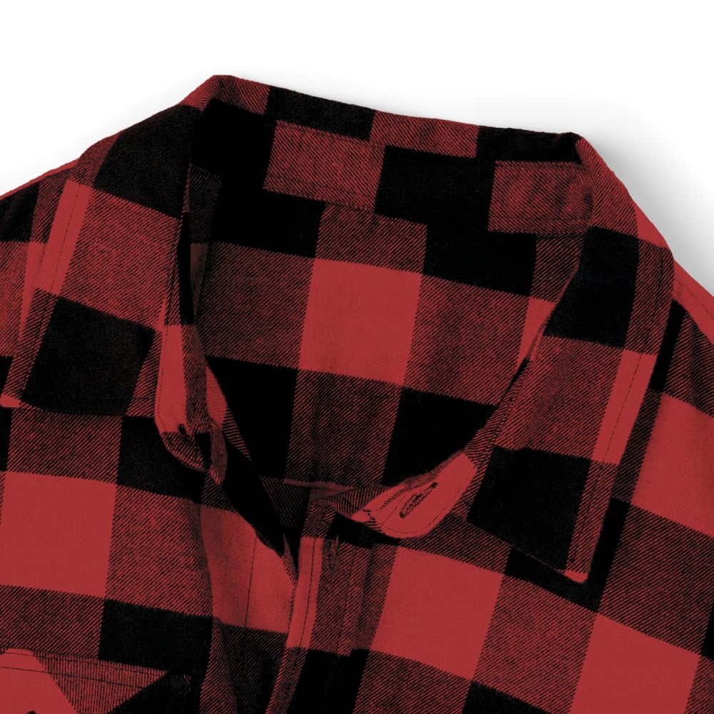 Image of Do You Need That? Plaid Flannel Shirt — Graphic Lumberjack Shirt