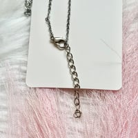 Image 3 of Orange Aventurine Crystal Chip Necklace