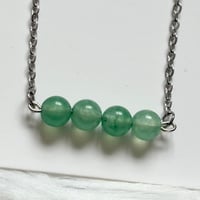 Image 2 of Malaysian Jade Gemstone Necklace